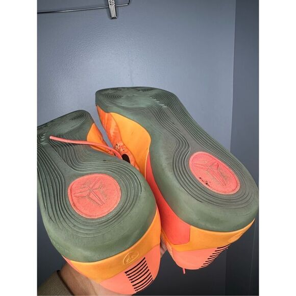 Nike Kobe 9 Bright Mango (Orange) 646701 880 Mens Size 11.5 RARE - Picture 9 of 10